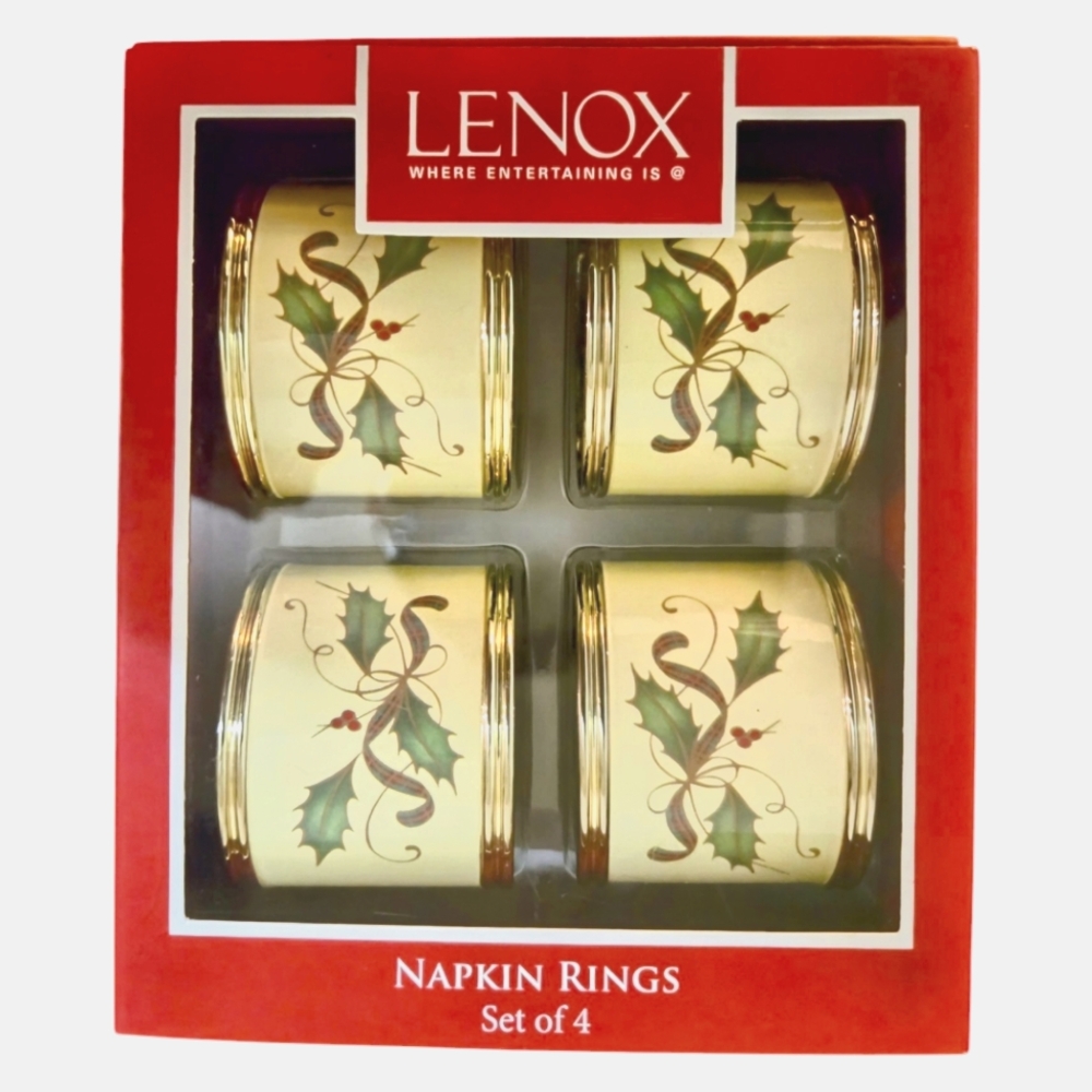 Lenox Holiberry Napkin Rings